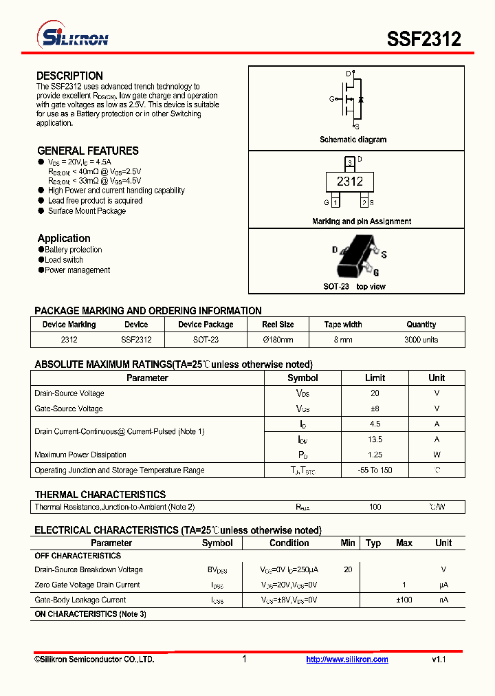SSF2312_4844675.PDF Datasheet