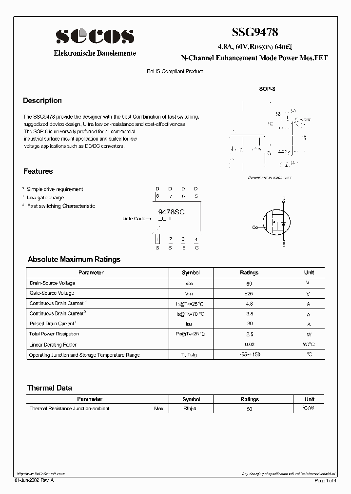 SSG9478_4463127.PDF Datasheet