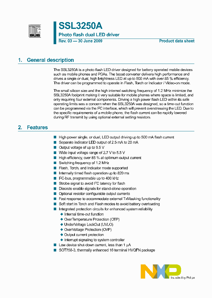 SSL3250AHNC1_4638094.PDF Datasheet