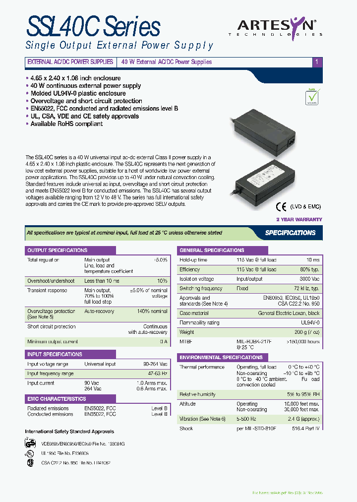 SSL40C-7618J_4316236.PDF Datasheet