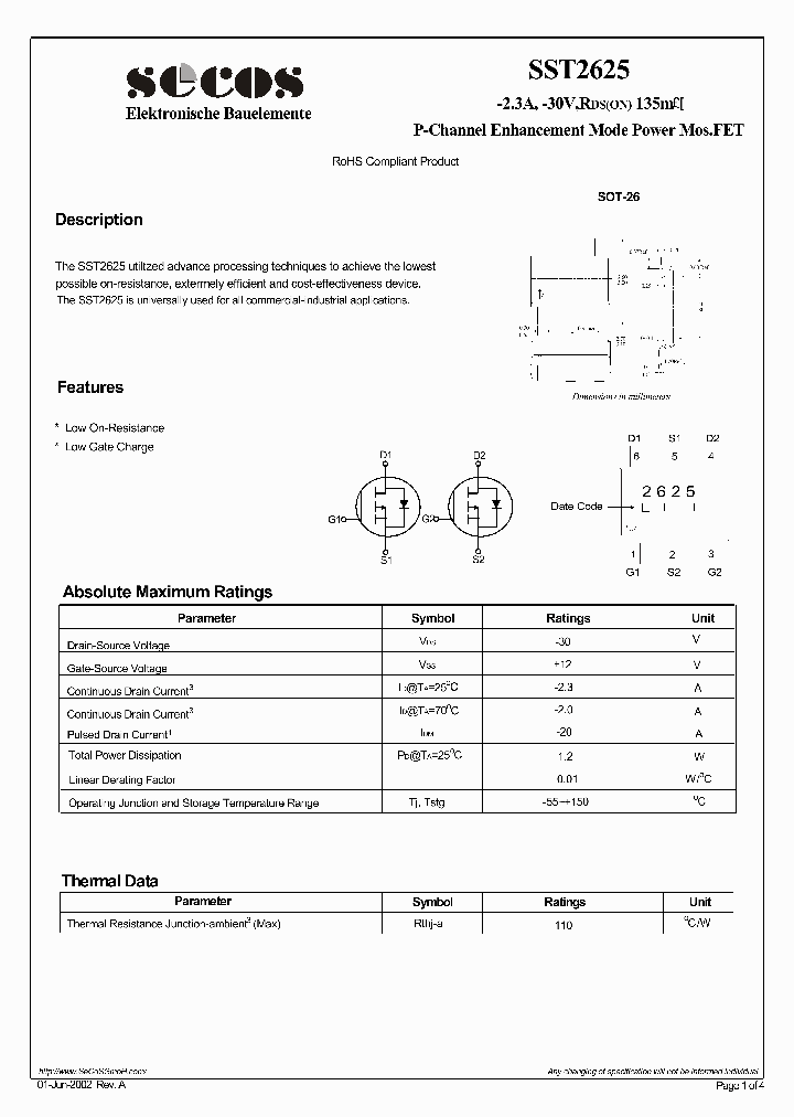 SST2625_4444761.PDF Datasheet