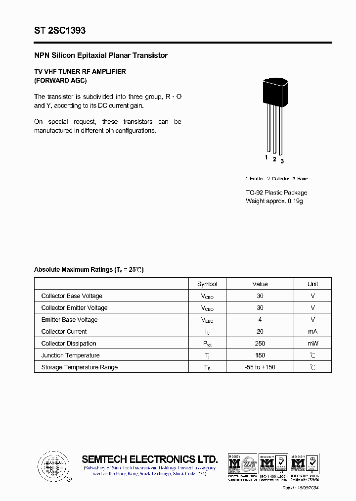 ST2SC1393_4456100.PDF Datasheet