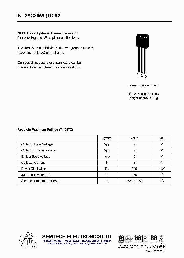 ST2SC2655_4422844.PDF Datasheet