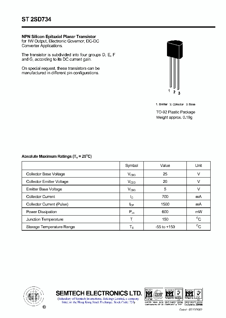 ST2SD734_4430957.PDF Datasheet