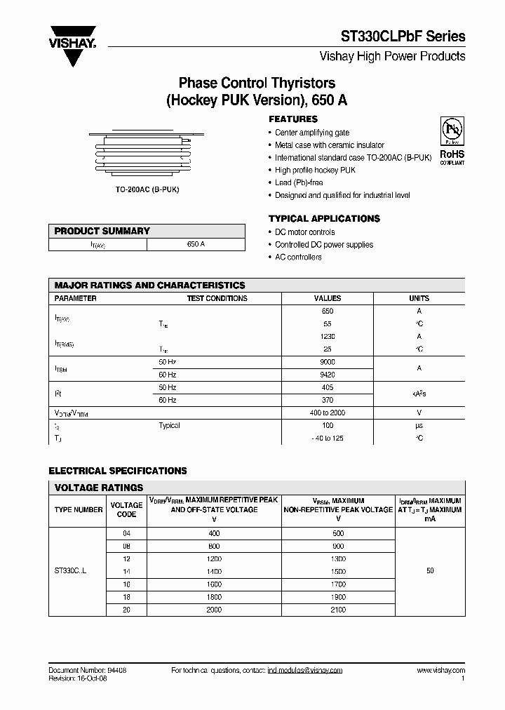 ST330C16L0LPBF_4293126.PDF Datasheet