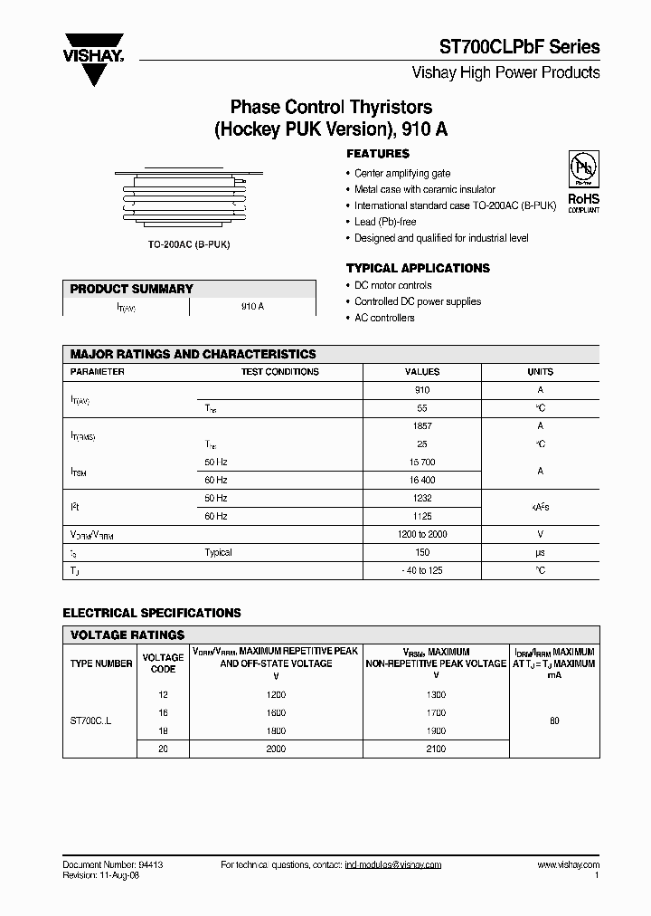 ST700C20L0LPBF_4267754.PDF Datasheet
