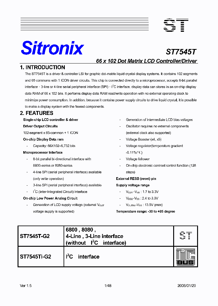 ST7545T_4848950.PDF Datasheet