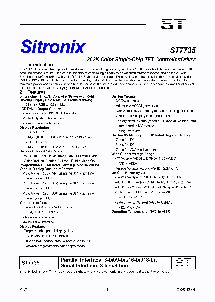 ST7735_4543401.PDF Datasheet
