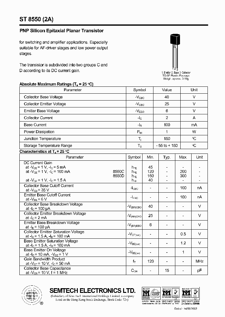 ST8550_4432486.PDF Datasheet