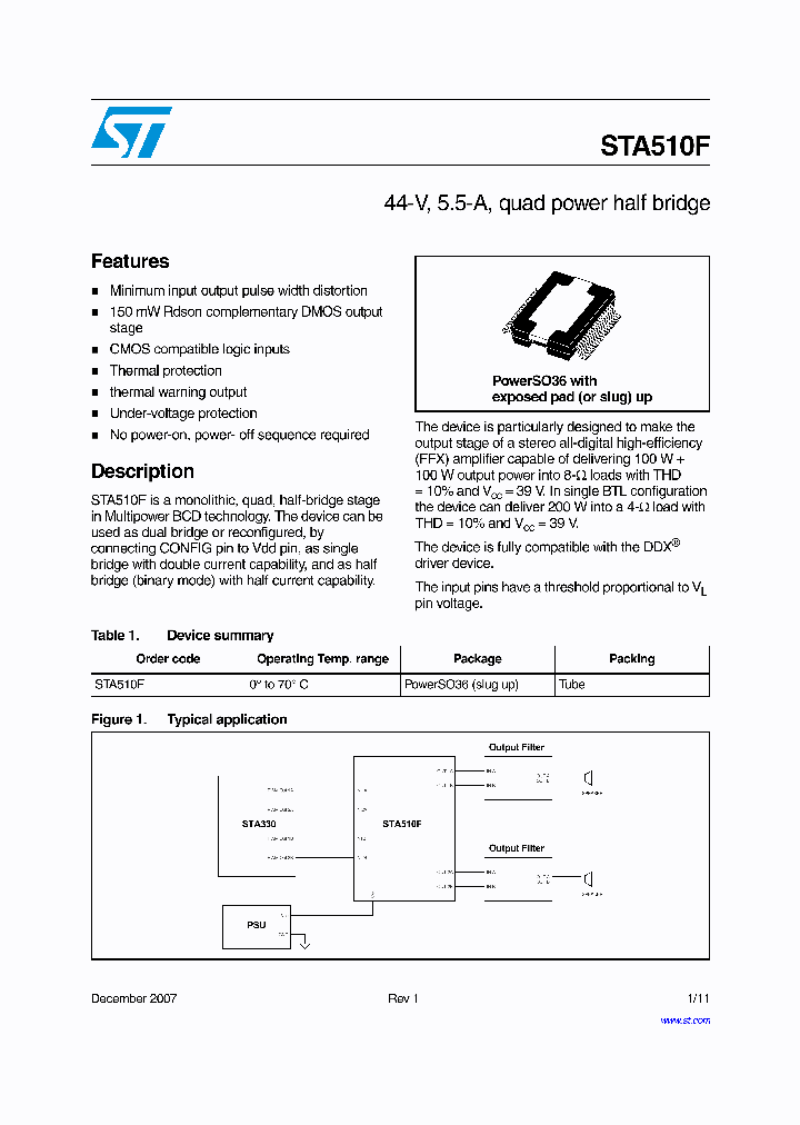 STA510F_4197863.PDF Datasheet
