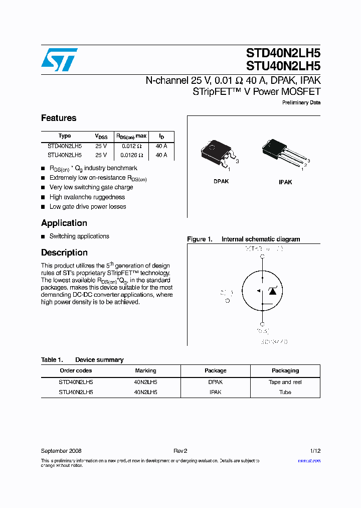 STD40N2LH5_4256439.PDF Datasheet