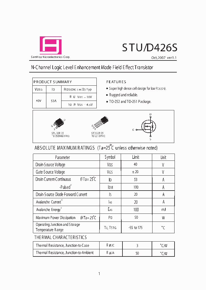STD426S_4327490.PDF Datasheet