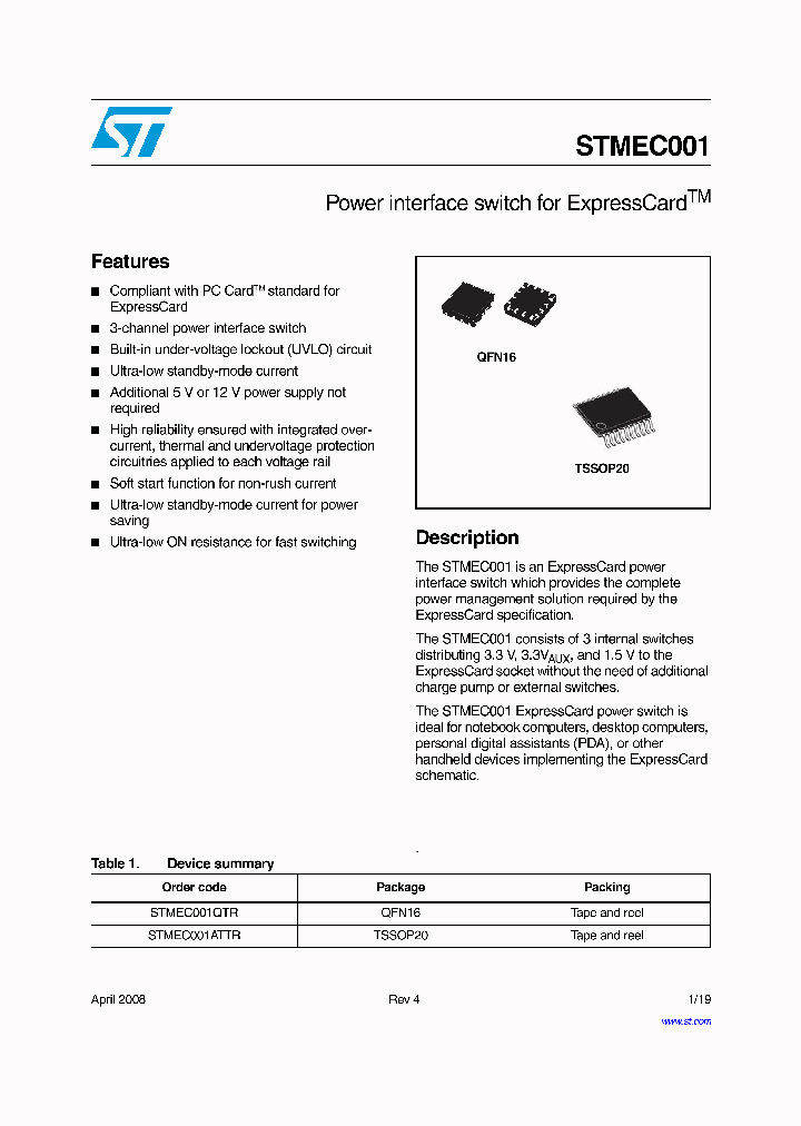 STMEC001_4220424.PDF Datasheet