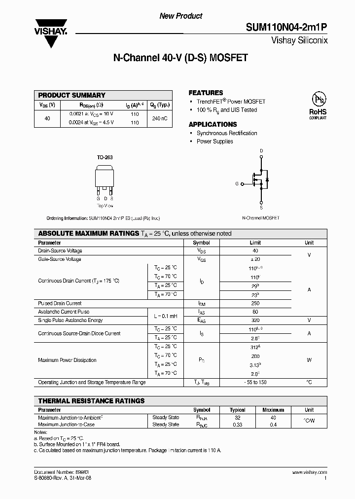 SUM110N04-2M1P_4274473.PDF Datasheet