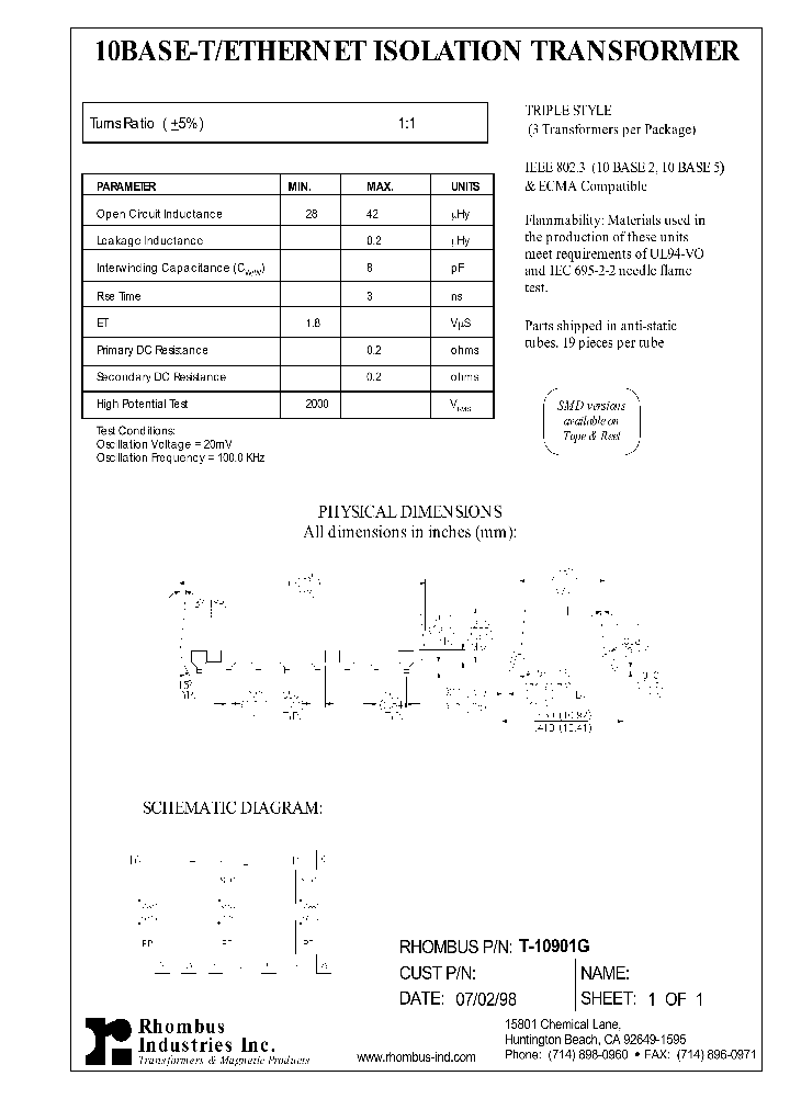 T-10901G_4526437.PDF Datasheet