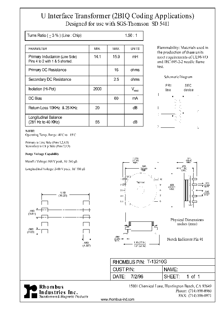 T-13210G_4493530.PDF Datasheet