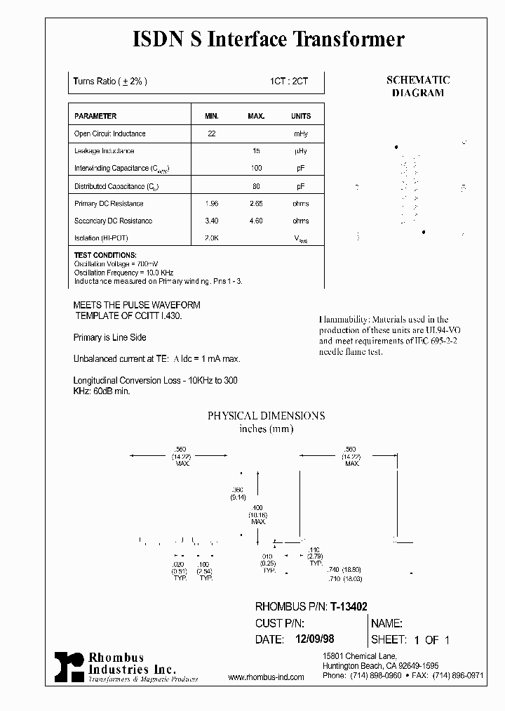 T-13402_4518193.PDF Datasheet