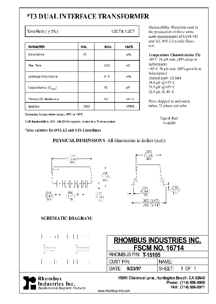 T-15105_4493686.PDF Datasheet