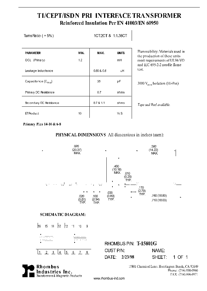 T-15801G_4727331.PDF Datasheet