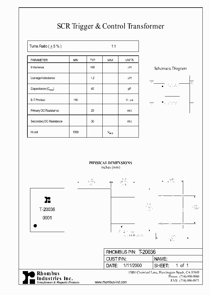 T-20036_4922414.PDF Datasheet