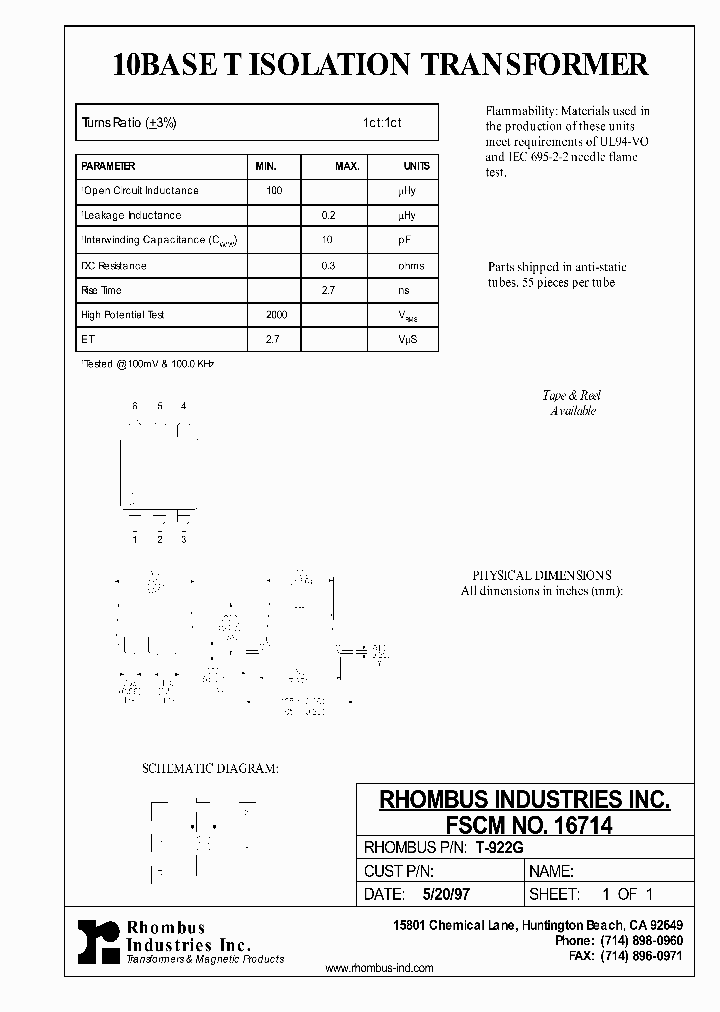 T-922G_4821861.PDF Datasheet