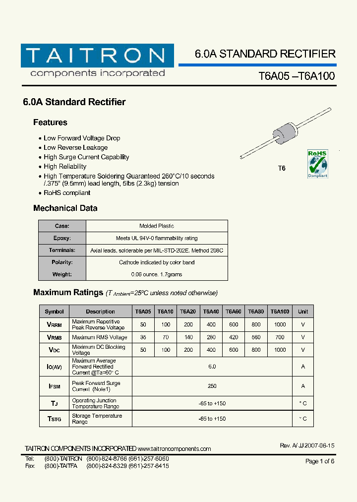 T6A05_4790748.PDF Datasheet