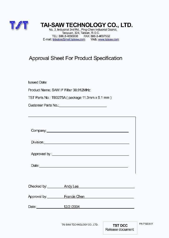 TB0275A_4601292.PDF Datasheet