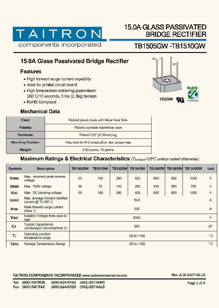 TB158GW_4292797.PDF Datasheet