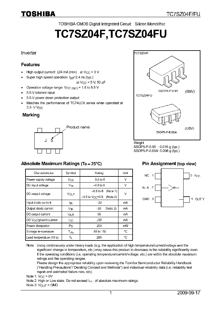 TC7SZ04F09_4777034.PDF Datasheet