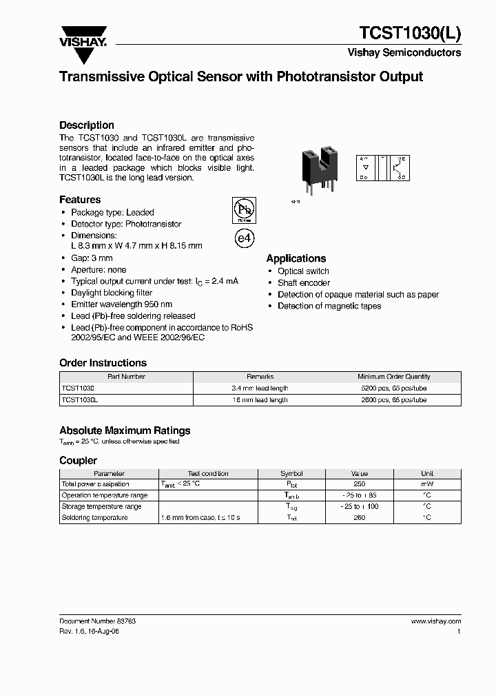 TCST103006_4257010.PDF Datasheet