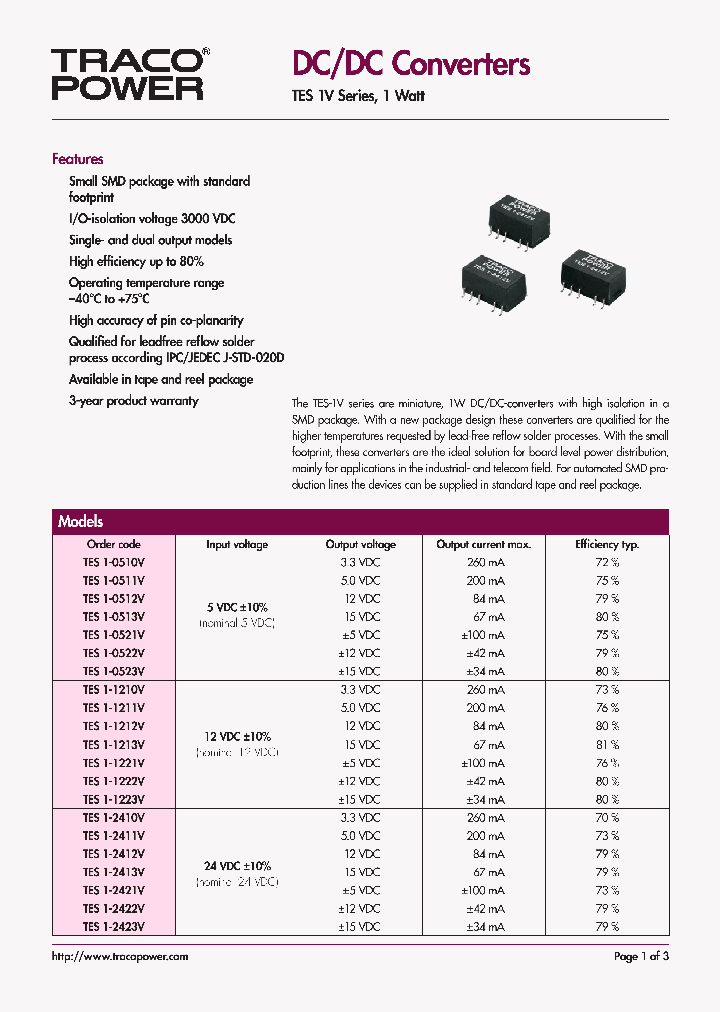 TES1-2410V_4643969.PDF Datasheet