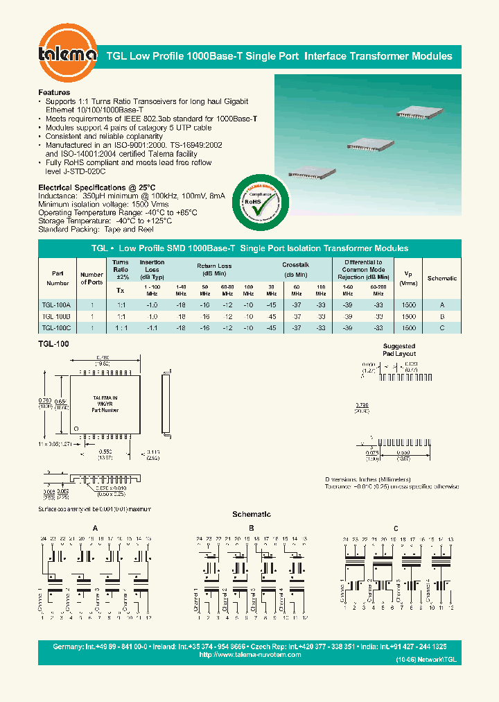 TGL-100A_4434345.PDF Datasheet