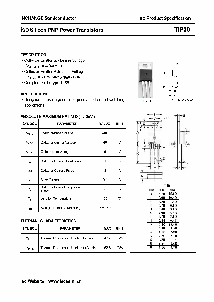TIP30_4359327.PDF Datasheet