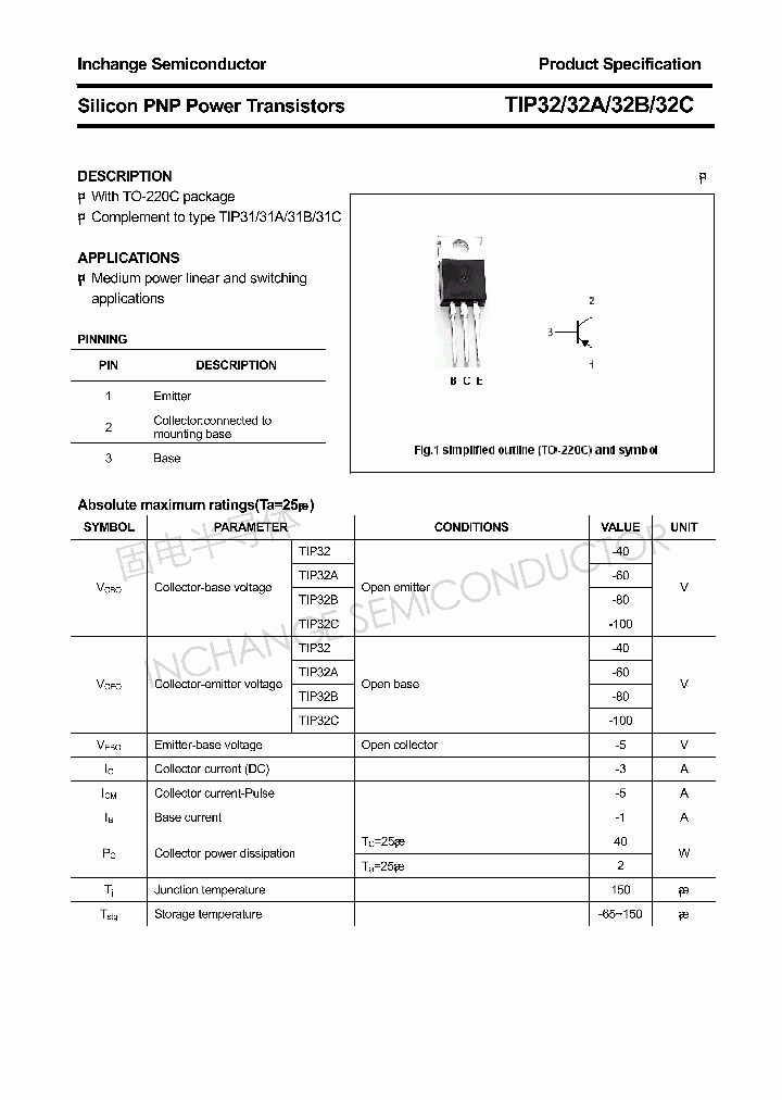 TIP32A_4327753.PDF Datasheet