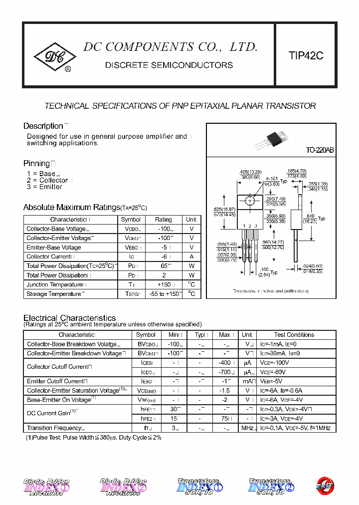 TIP42C_4422242.PDF Datasheet