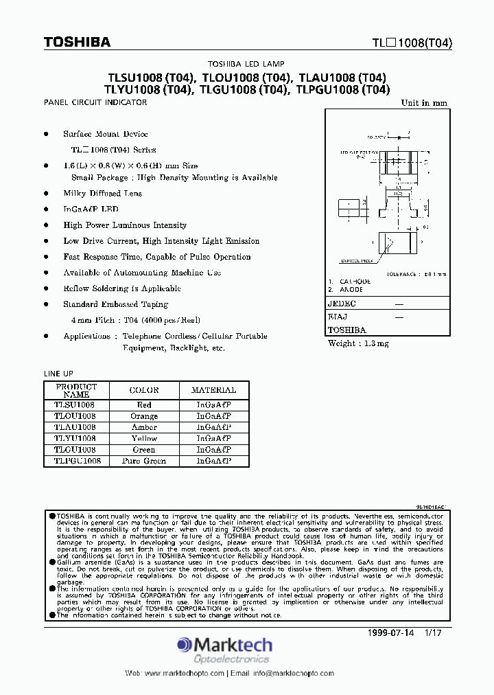 TLAU1008_4521317.PDF Datasheet