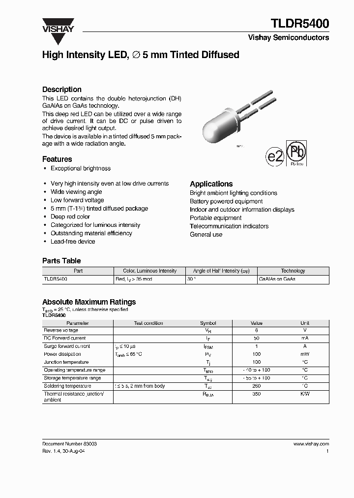 TLDR5400_4536012.PDF Datasheet