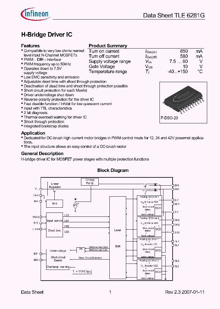 TLE6281G07_4918410.PDF Datasheet