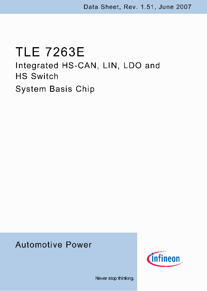 TLE7263E_4541355.PDF Datasheet