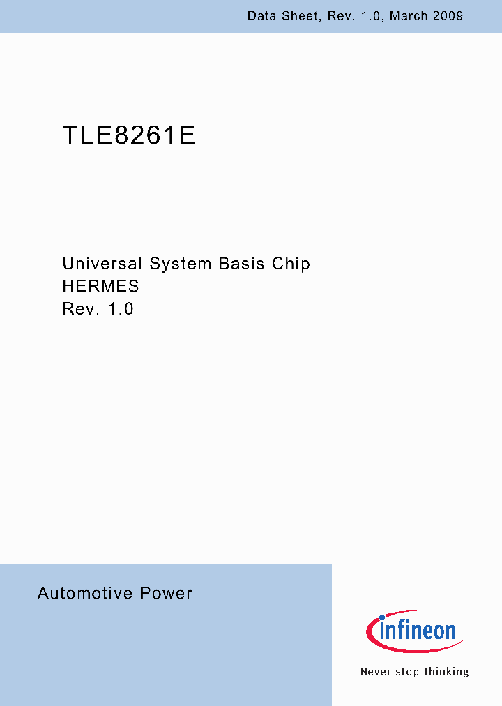 TLE8261E_4605257.PDF Datasheet
