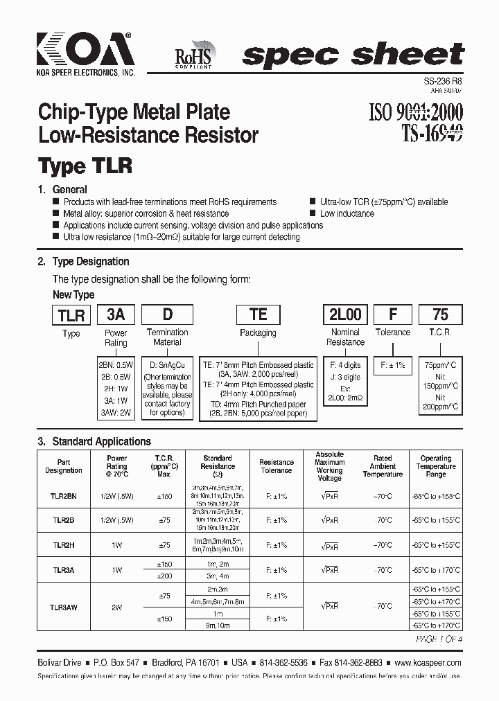 TLR3AWDTE_4603295.PDF Datasheet