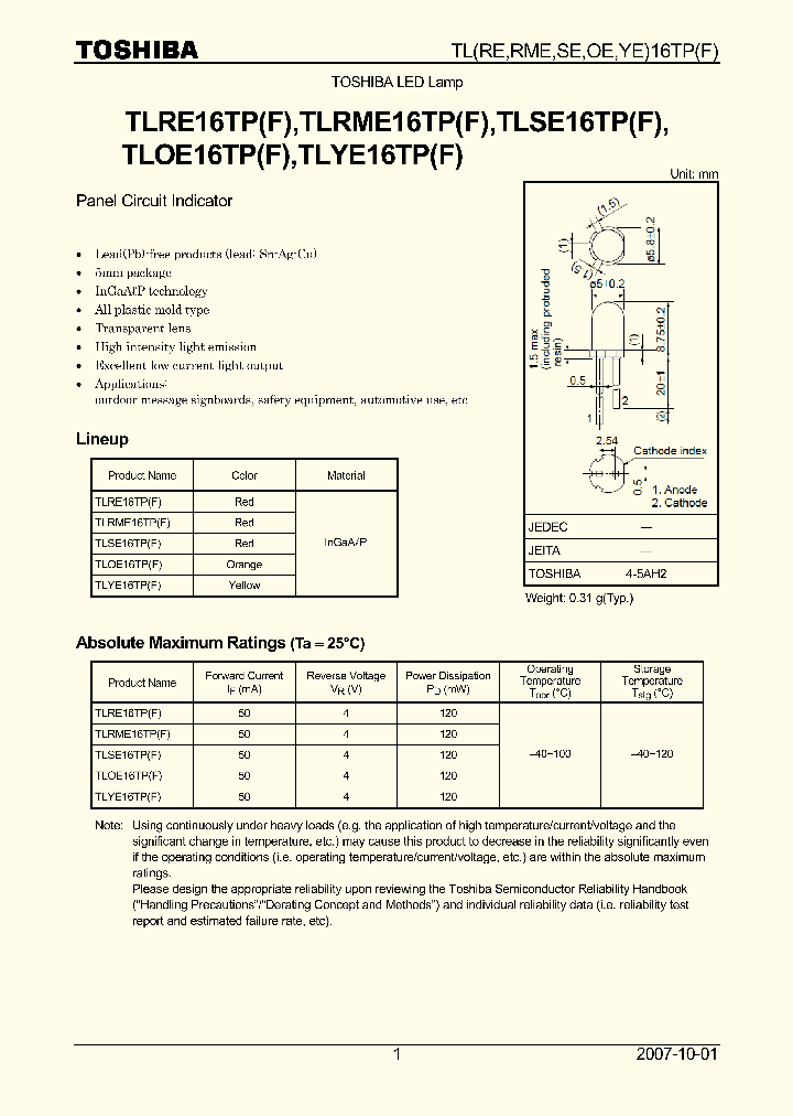 TLSE16TP_4212825.PDF Datasheet
