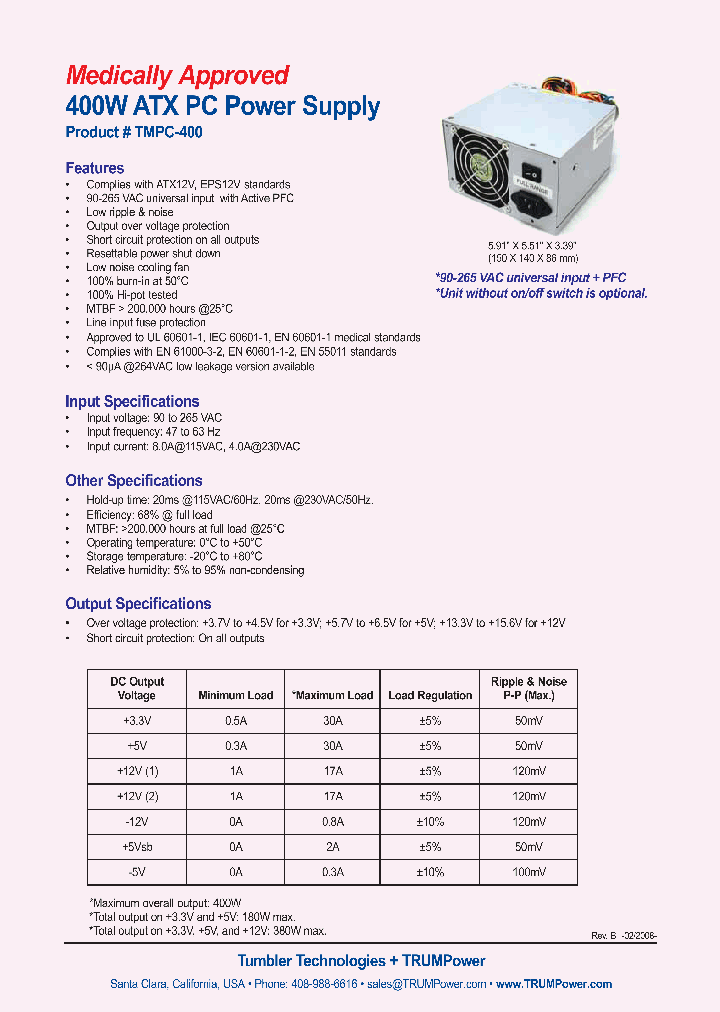 TMPC-400_4470864.PDF Datasheet