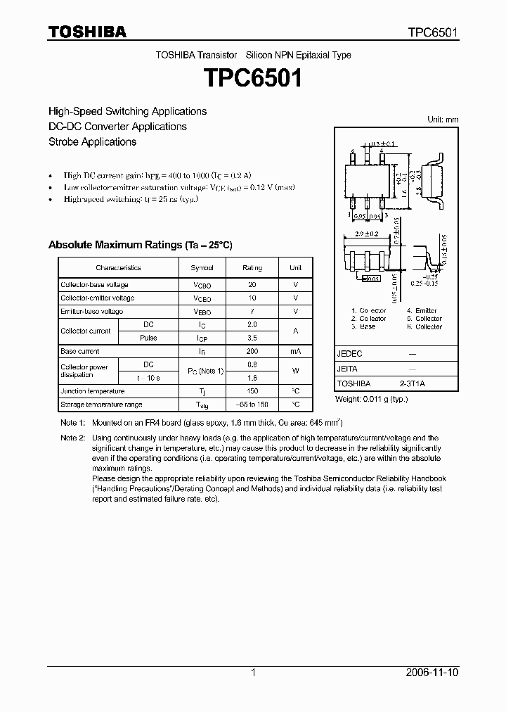 TPC650106_4500257.PDF Datasheet
