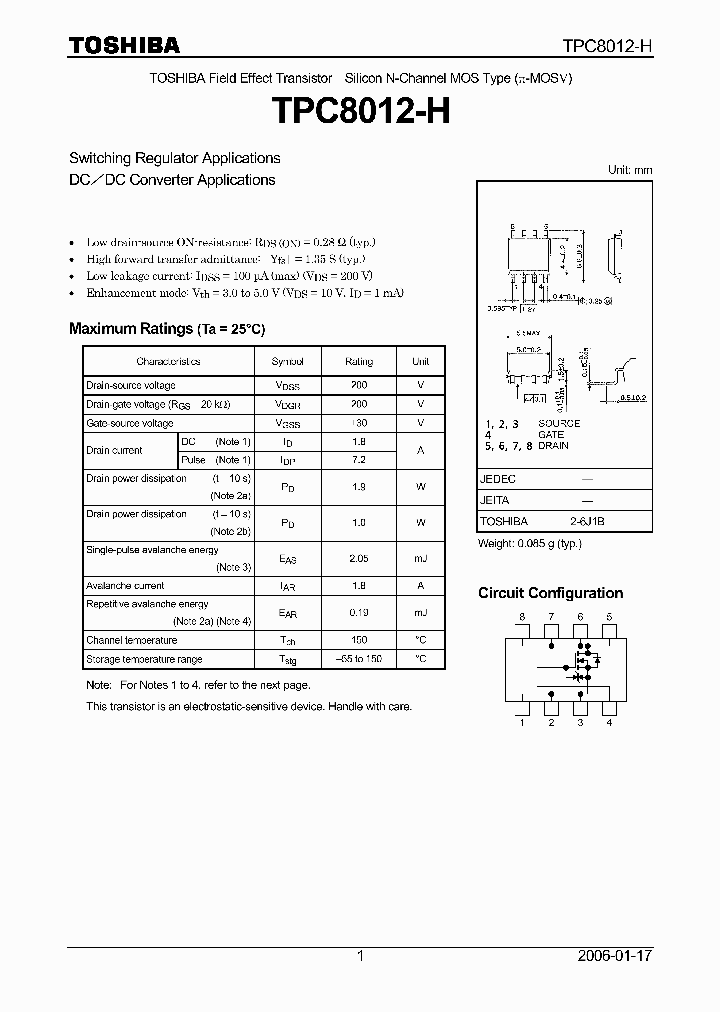 TPC8012-H06_4552593.PDF Datasheet