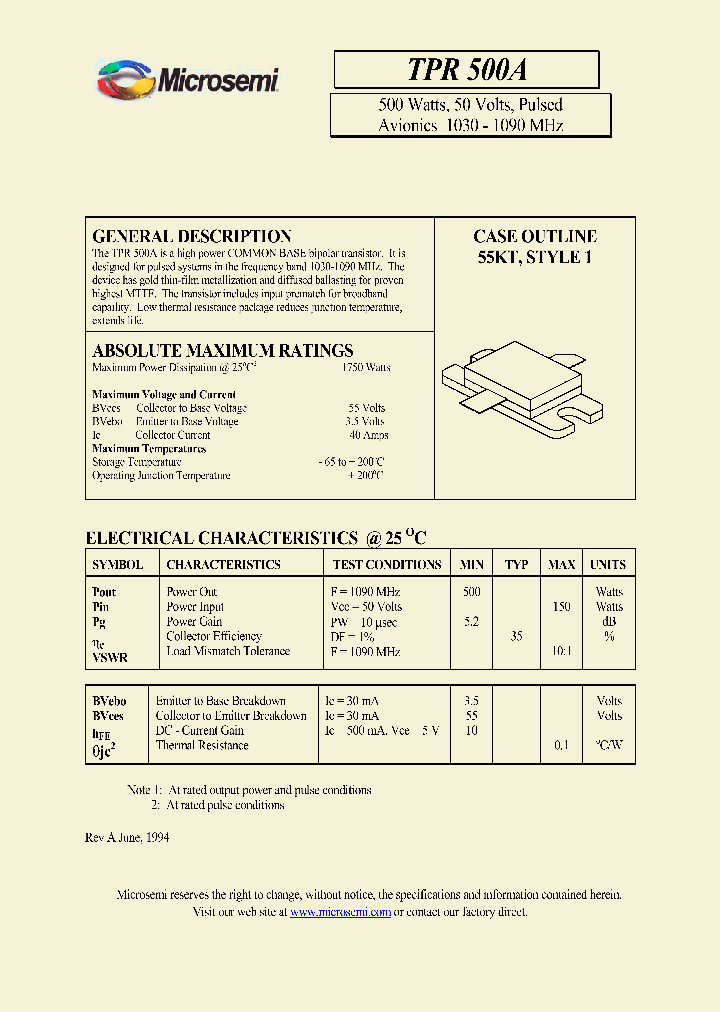 TPR500A_4622241.PDF Datasheet