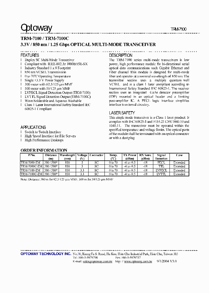 TRM-7100_4777078.PDF Datasheet