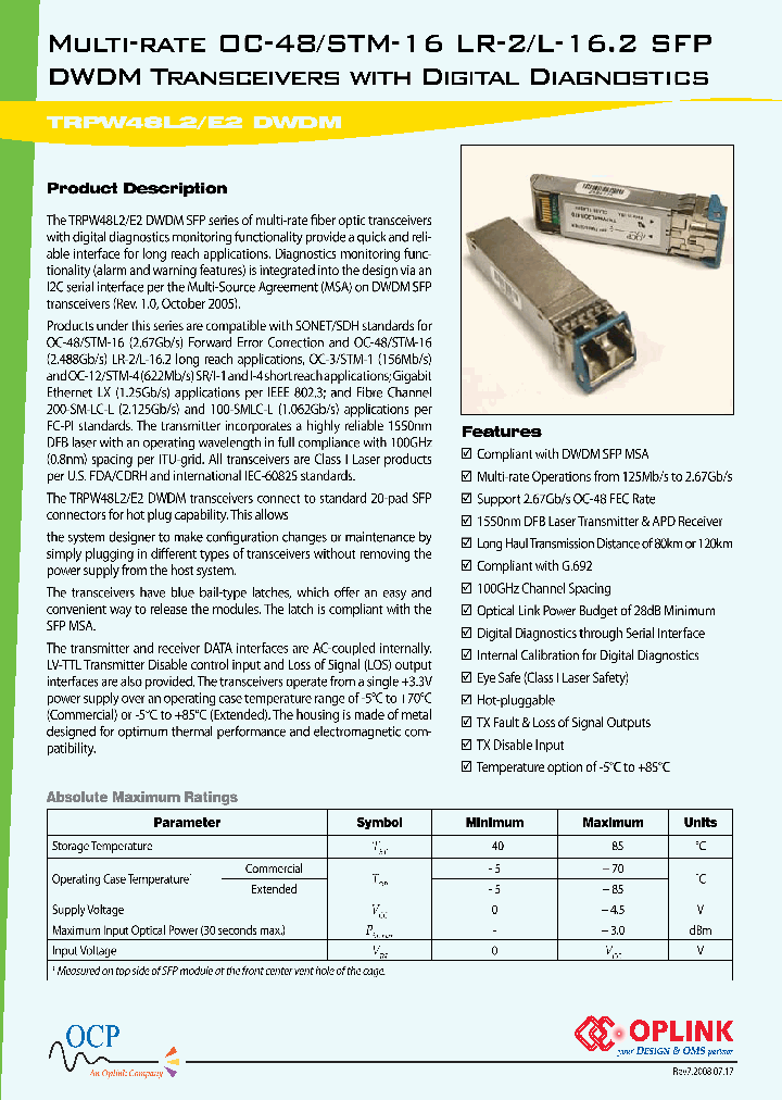 TRPW48E2_4467818.PDF Datasheet