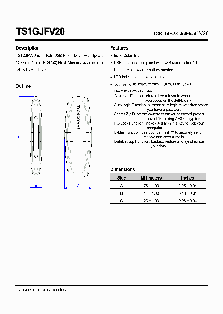 TS1GJFV20_4385736.PDF Datasheet