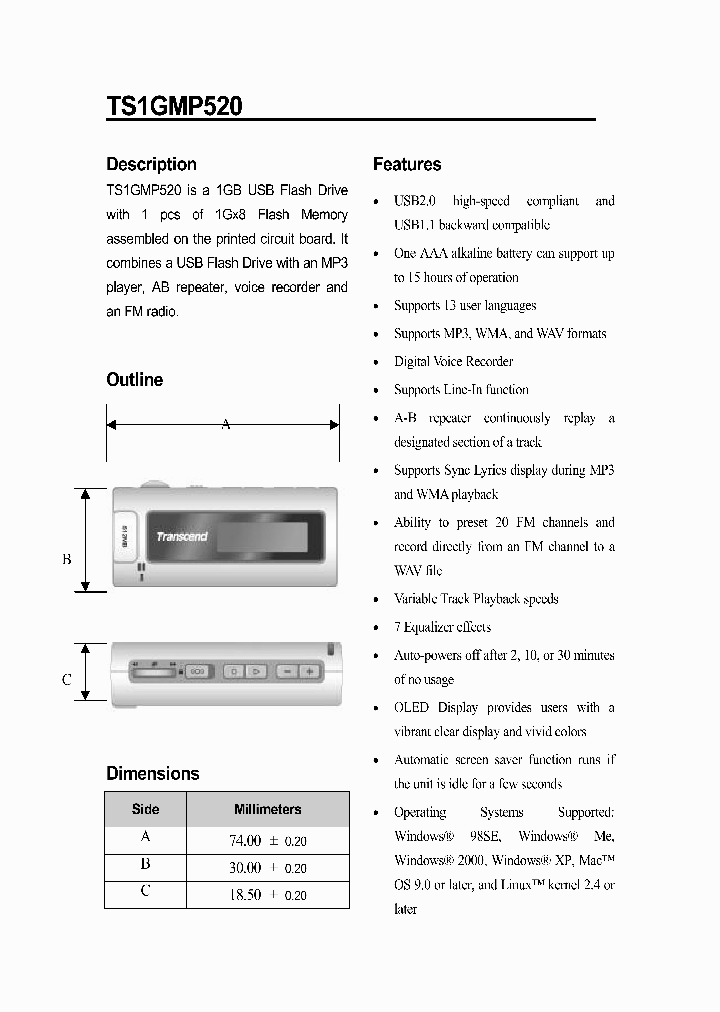 TS1GMP520_4256451.PDF Datasheet
